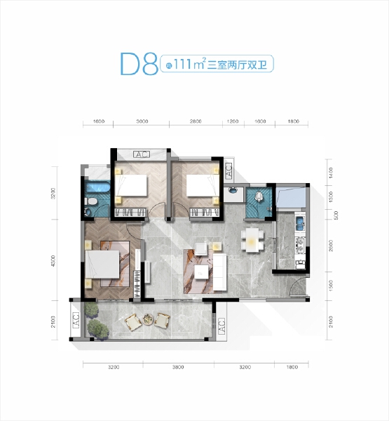 D8户型图